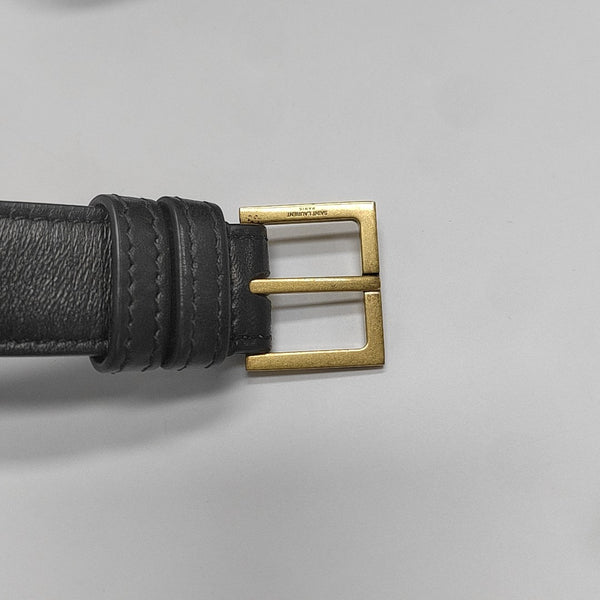 Quilted Lambskin Belt Bag Black