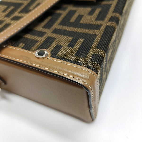 Authenticated pre-owned  Baguette Canvas Brown - Crossbody Bag at Looply