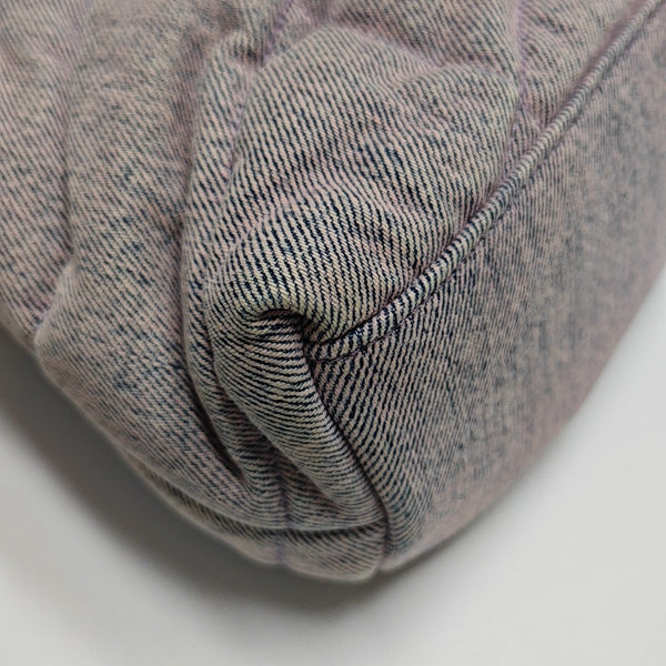 PUFFER Small Quilted Canvas Purple