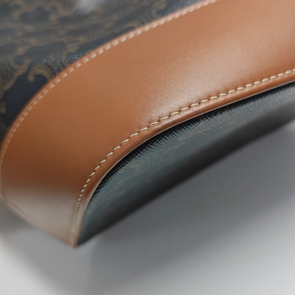 TRIOMPHE CANVAS Medium Coated Canvas Brown