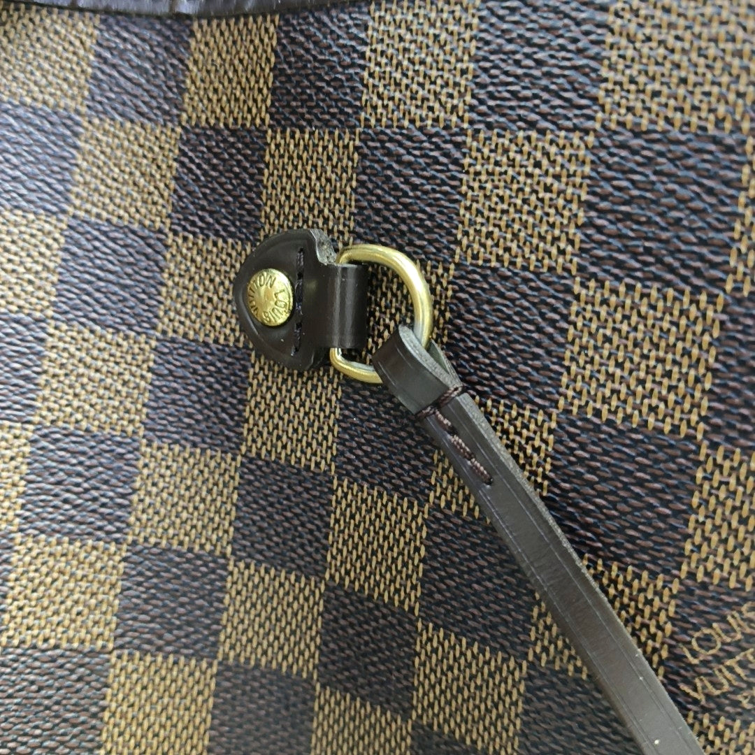 Authenticated pre-owned  NEVERFULL GM Coated Canvas Brown - Tote Bag at Looply