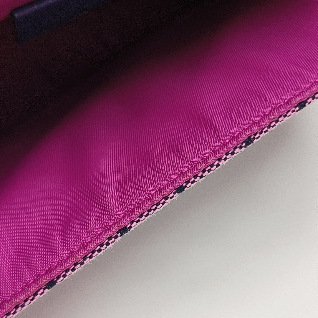 Retro Monogram Coated Canvas Pink