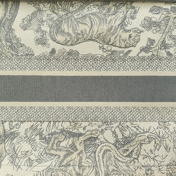 Book Tote Medium Fabric Gray