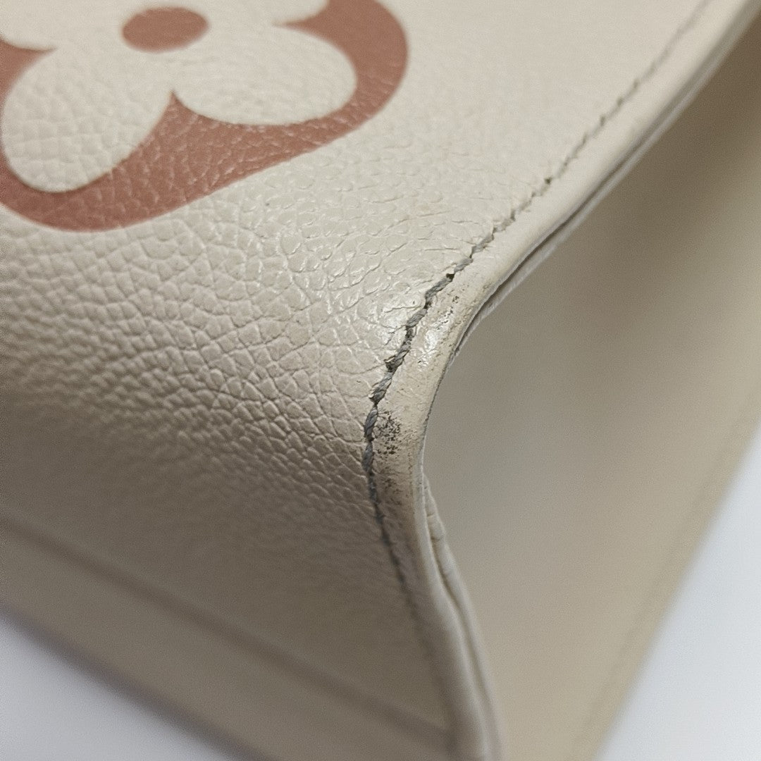 ONTHEGO MM Monogram Calfskin Beige