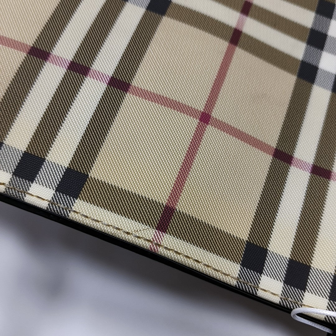 Coated Canvas Top Handle Bag Beige