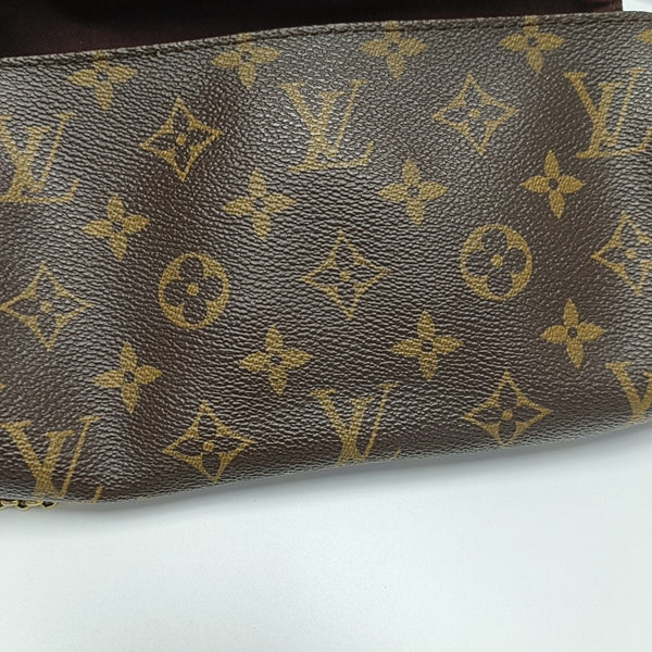 FAVORITE PM Monogram Coated Canvas Brown