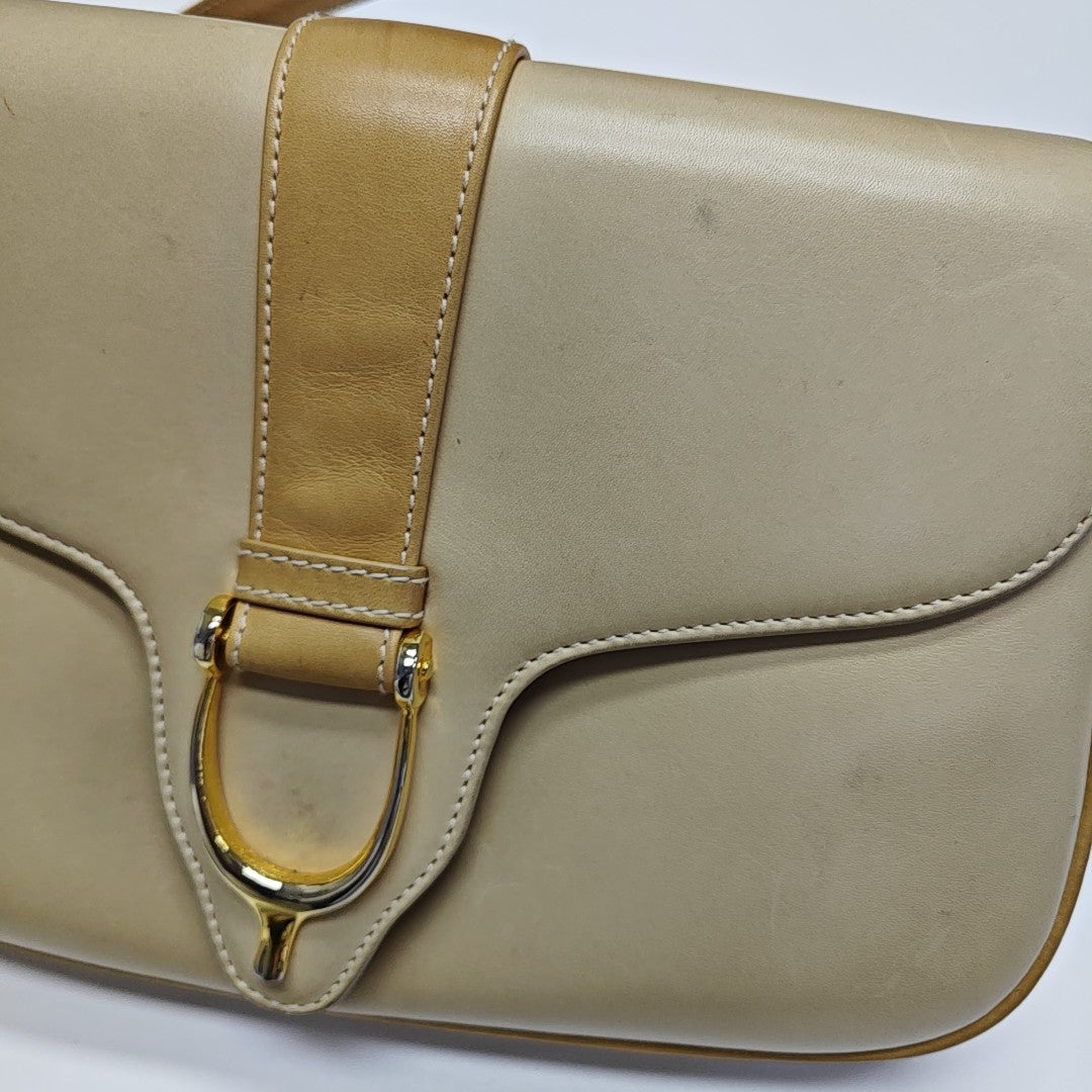 Stirrup Calfskin Beige