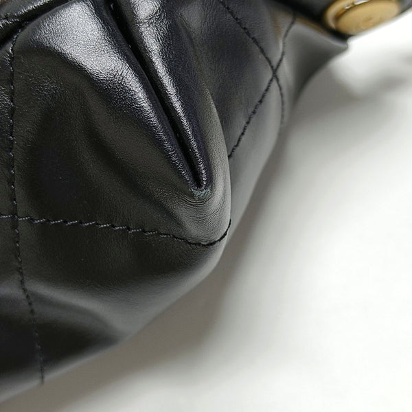 CHANEL 22 Small Quilted Calfskin Black
