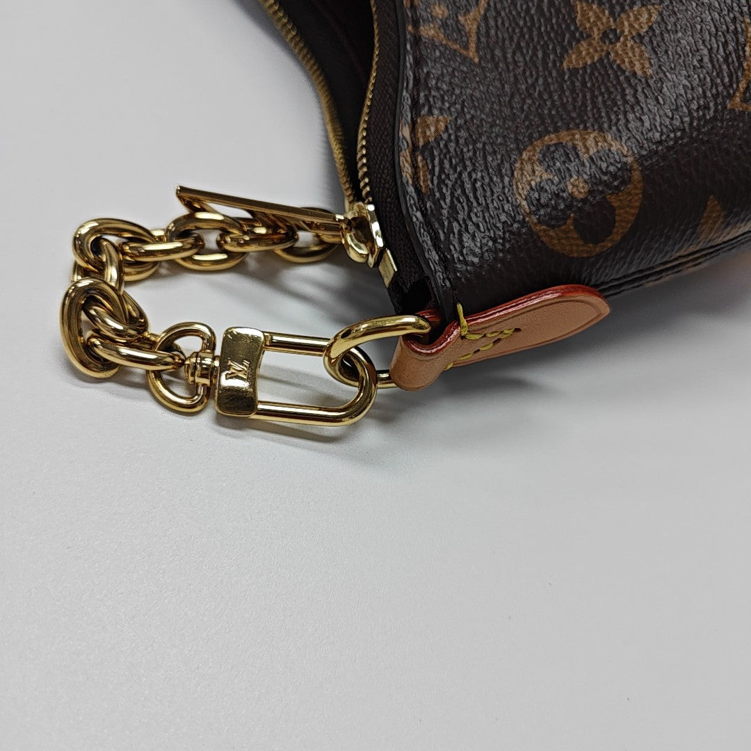 BOULOGNE Nano Monogram Coated Canvas Brown