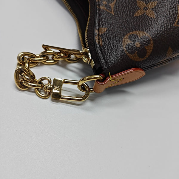 BOULOGNE Nano Monogram Coated Canvas Brown