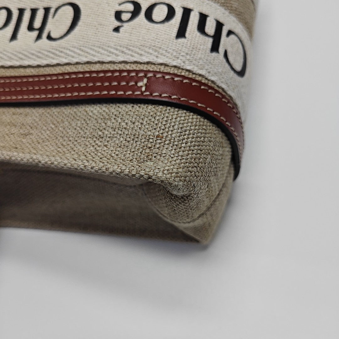 Woody Mini Fabric Beige