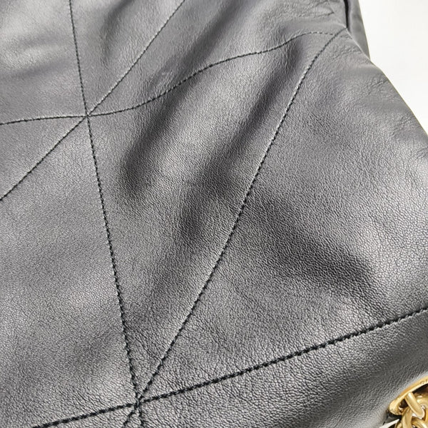 JAMIE 4.3 Quilted Lambskin Black