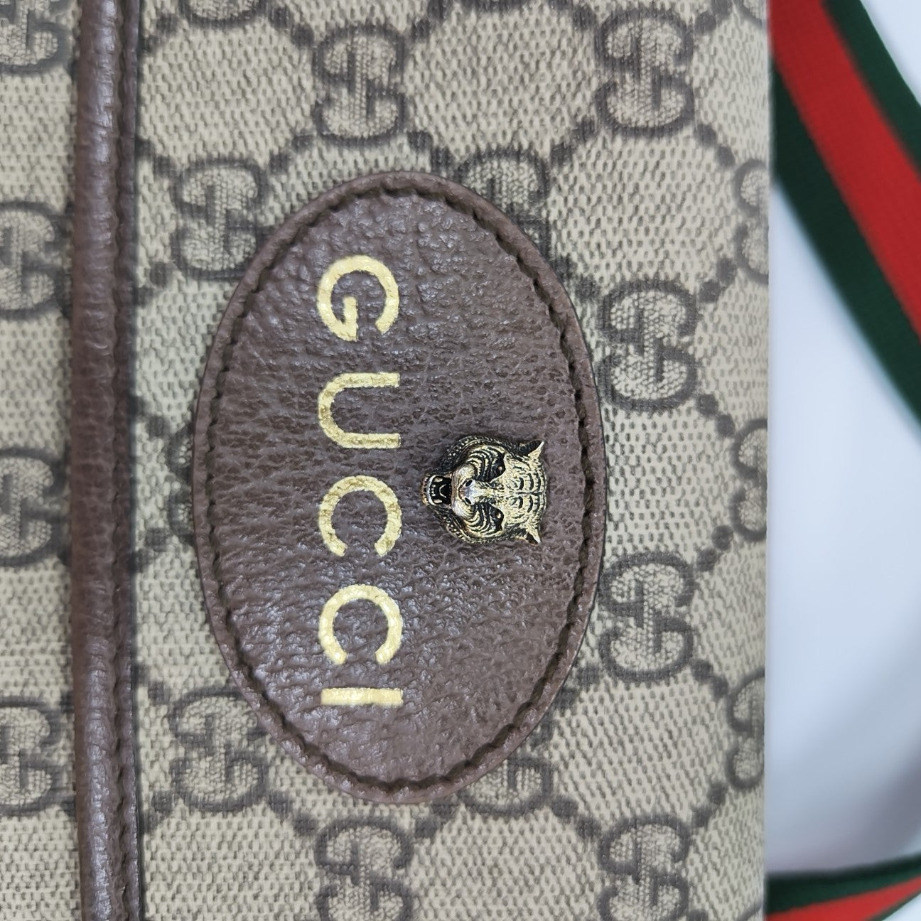 Neo Vintage Monogram Coated Canvas Beige