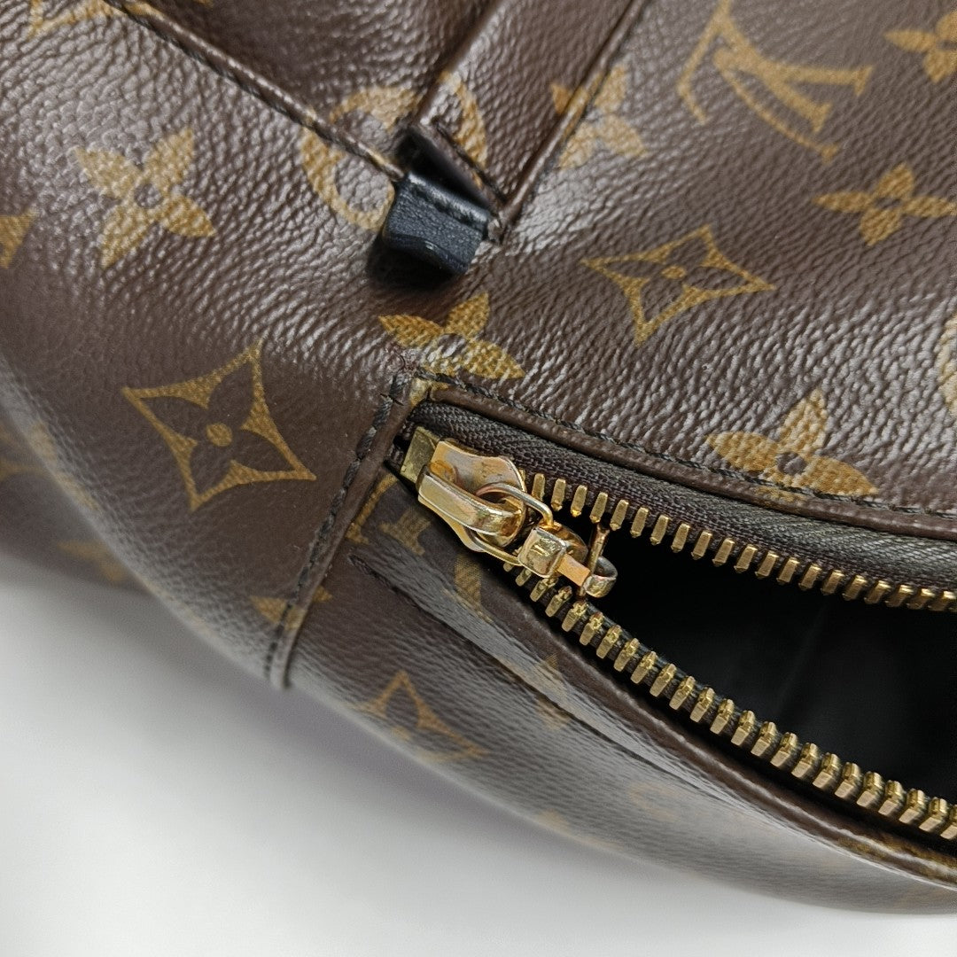 PALM SPRINGS PM Monogram Coated Canvas Brown