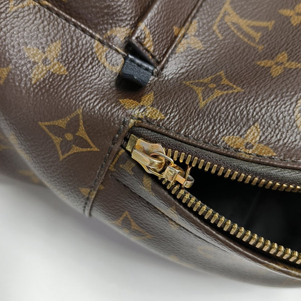 PALM SPRINGS PM Monogram Coated Canvas Brown