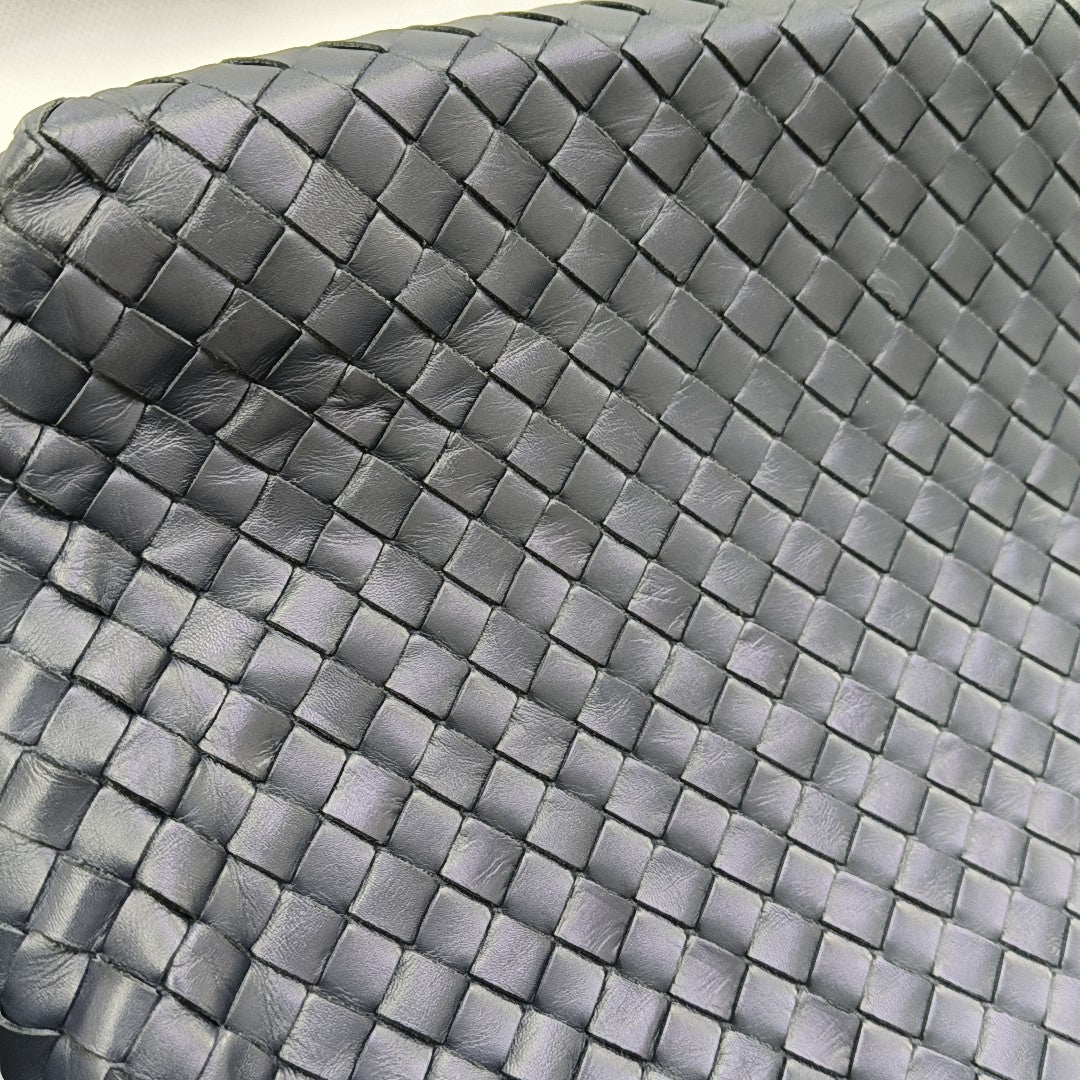 Calfskin Shoulder Bag Blue
