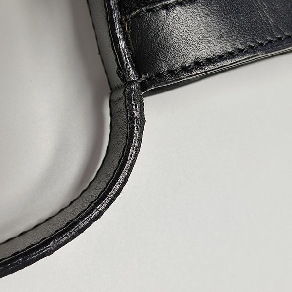 Fabric Shoulder Bag Black