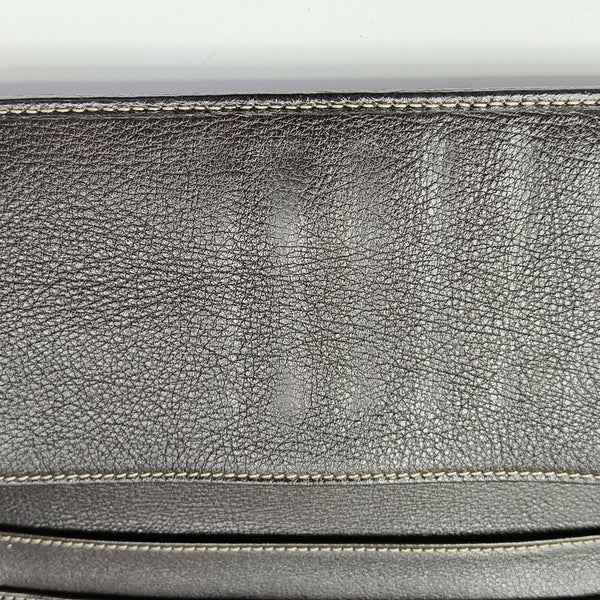 Monogram Canvas Wallet Brown