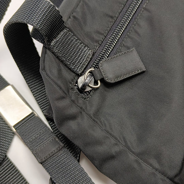 Nylon Backpack Black