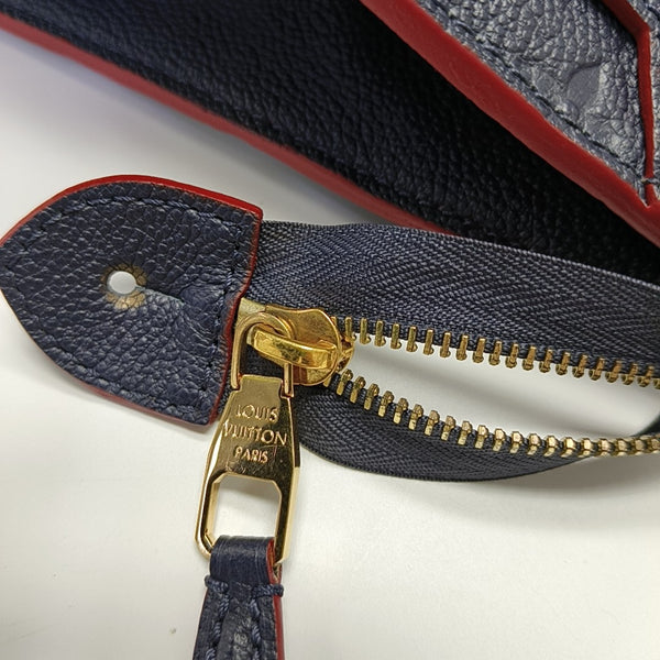 PONNEUF MM Monogram Calfskin Blue