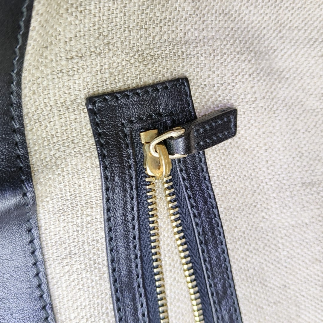 Positano Monogram Canvas Blue