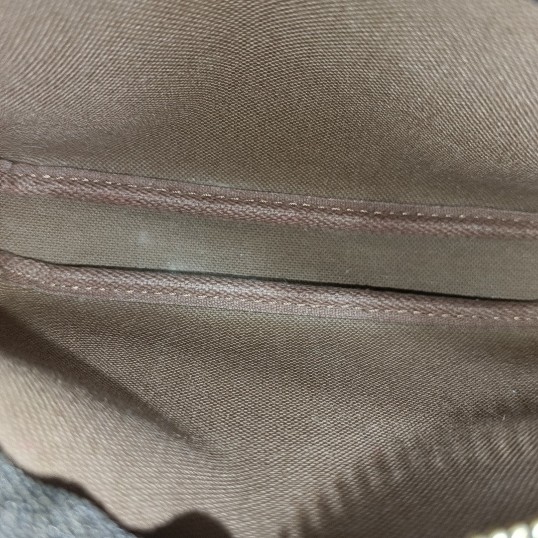 ACCESSOIRES Mini Monogram Coated Canvas Brown