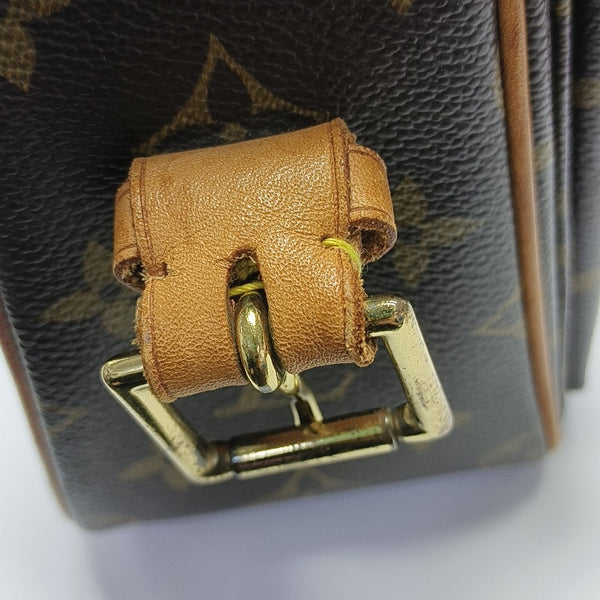 VIVA CITE Monogram Coated Canvas Brown
