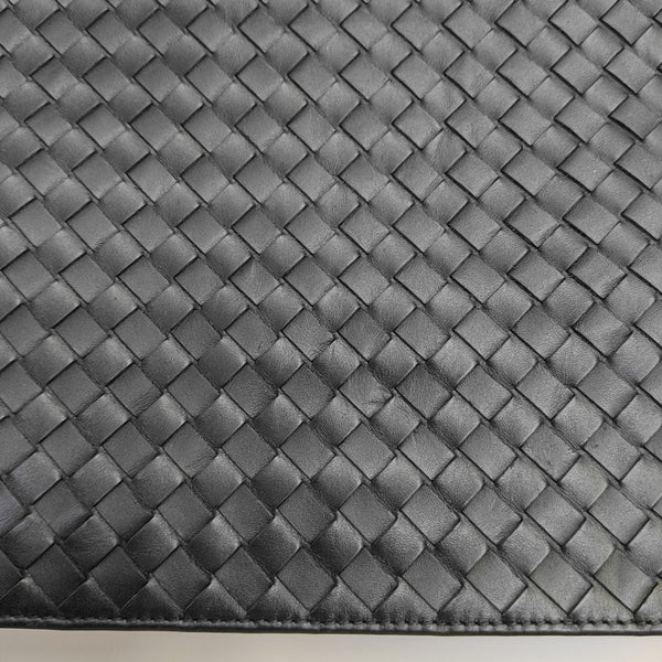 Calfskin Shoulder Bag Gray