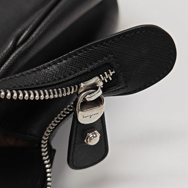 Calfskin Shoulder Bag Black