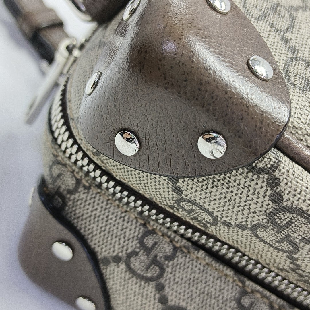 Trunk Monogram Coated Canvas Brown
