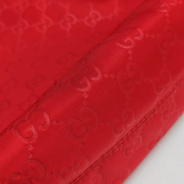Monogram Nylon Tote Bag Red