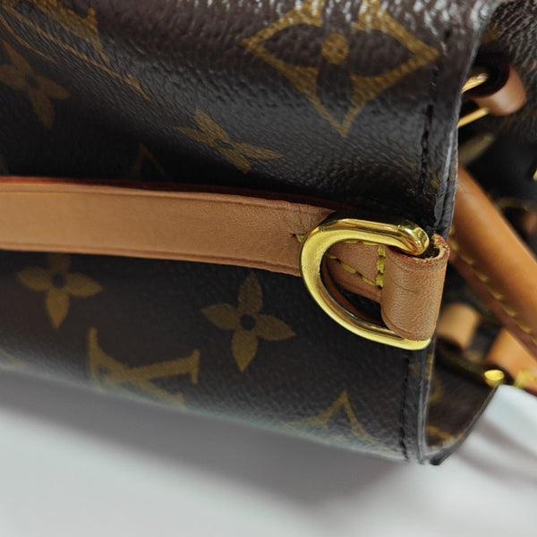 MONTAIGNE Monogram Coated Canvas Brown