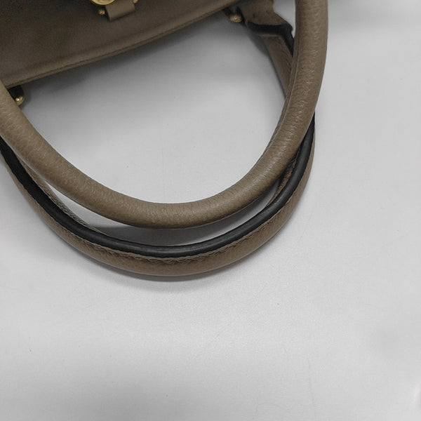 ONTHEGO PM Monogram Calfskin Gray