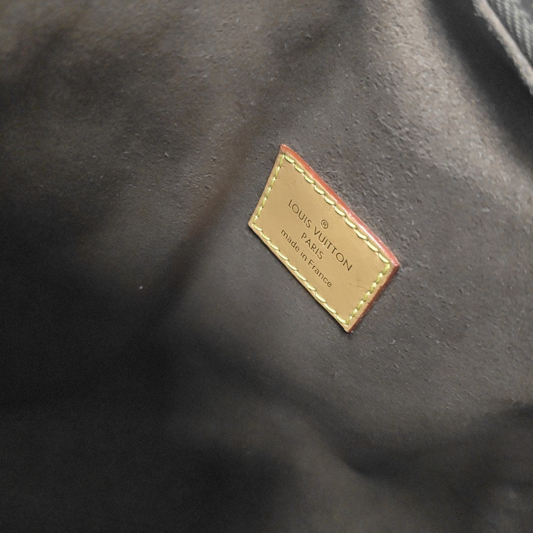 SIDE TRUNK MM Monogram Coated Canvas Brown