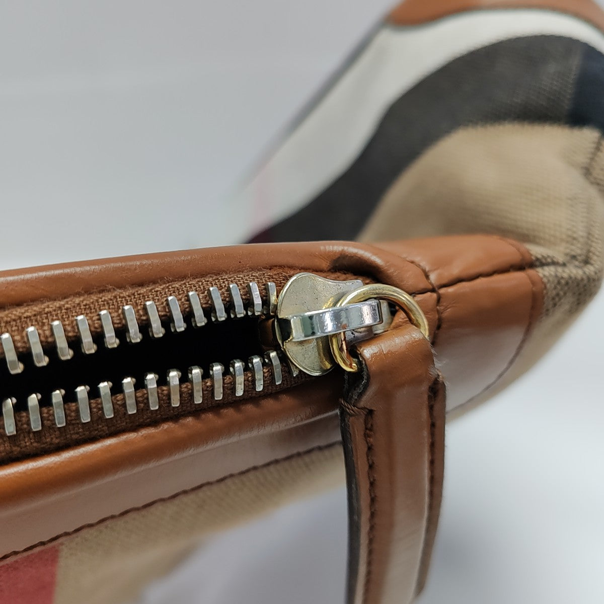 Canvas Shoulder Bag Brown