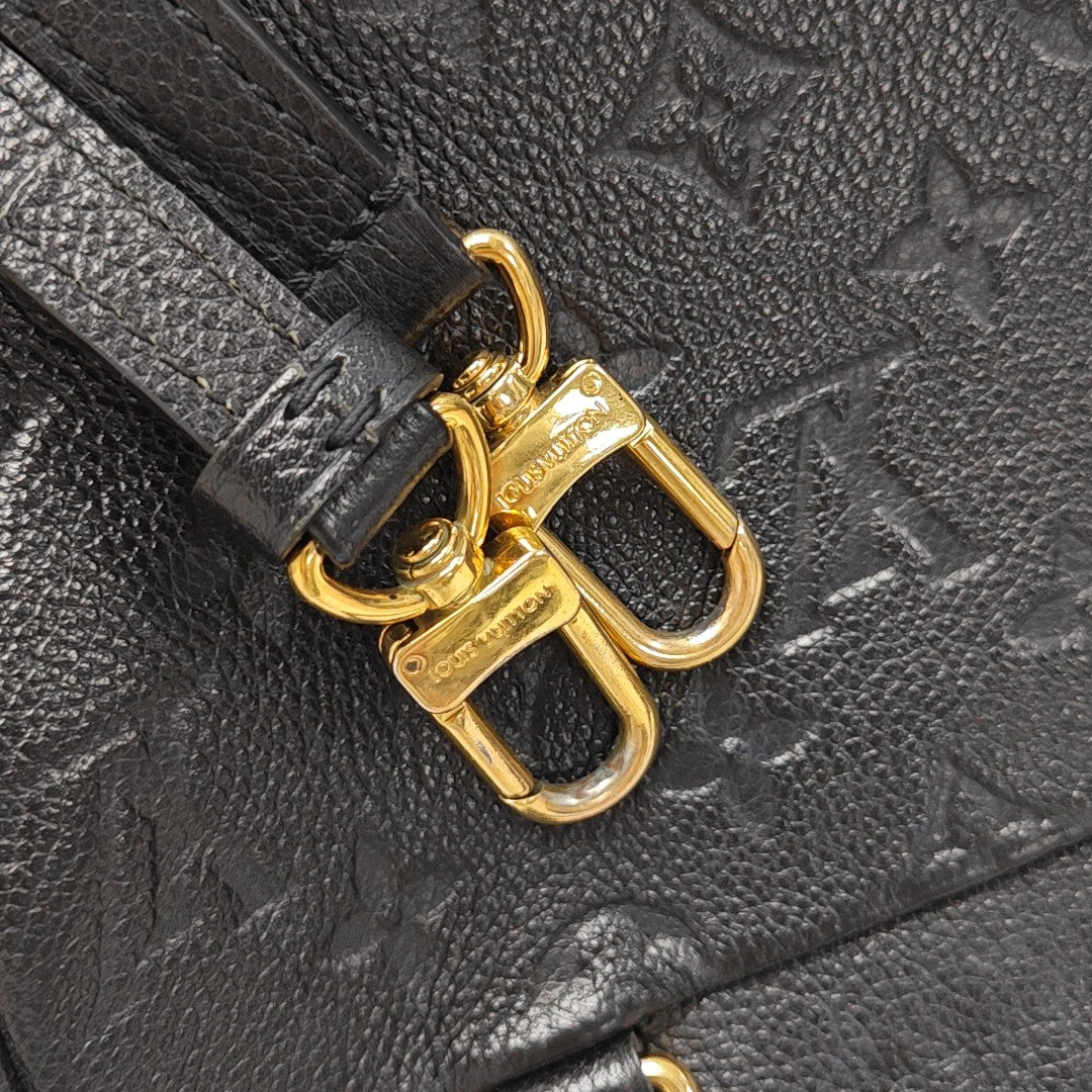 SPEEDY 20 Monogram Calfskin Black