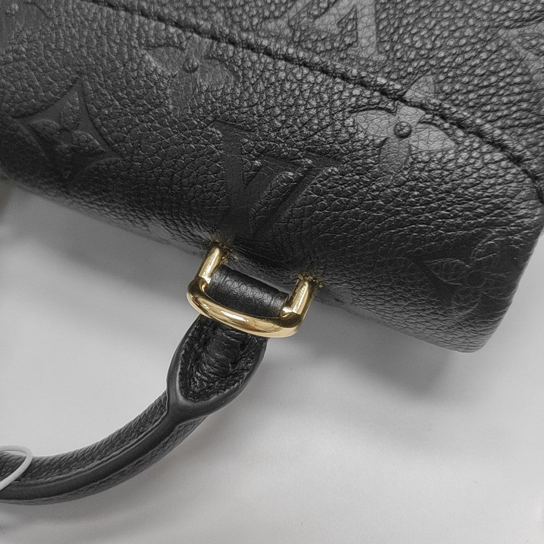MADELEINE Nano Monogram Calfskin Black