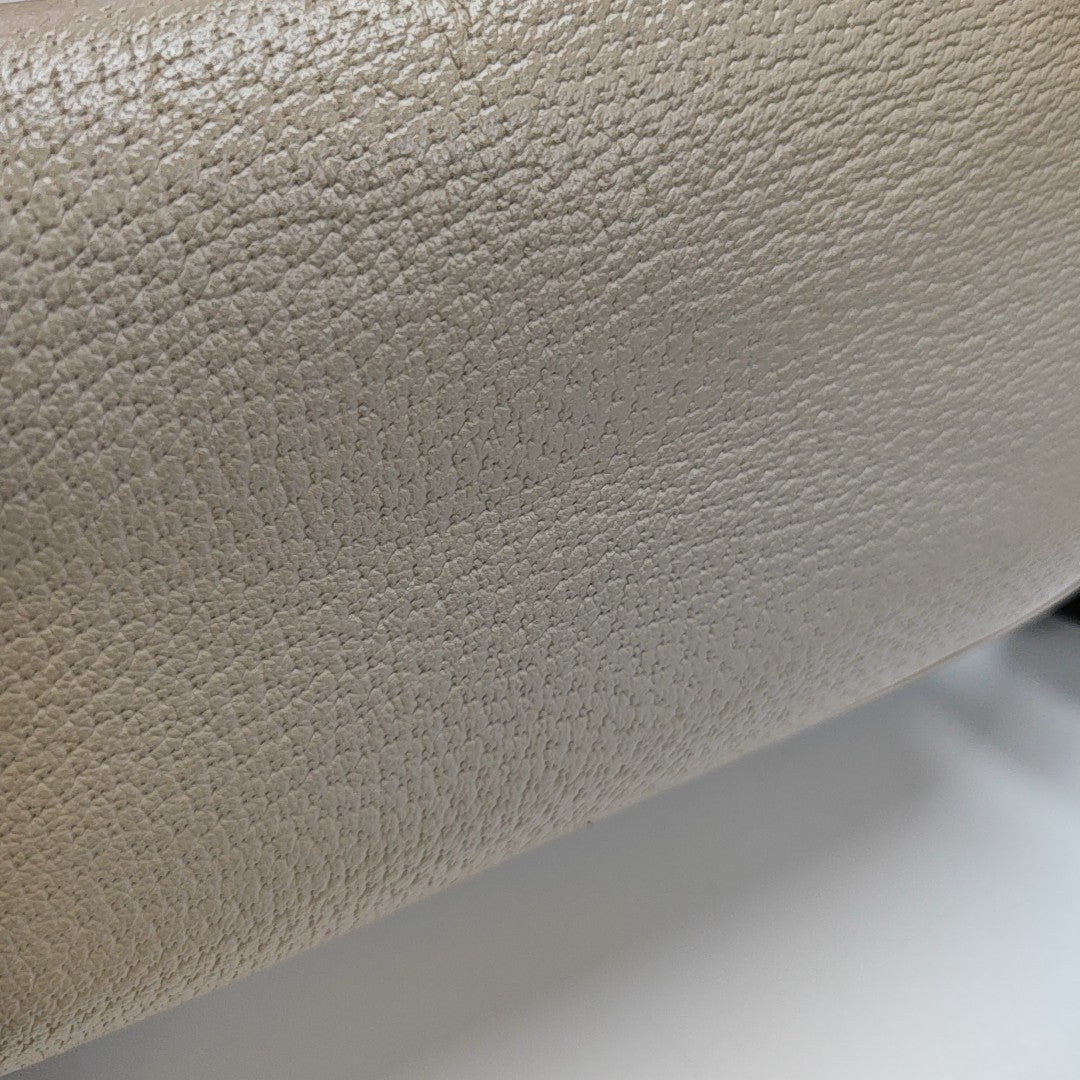Monogram Coated Canvas Backpack Beige