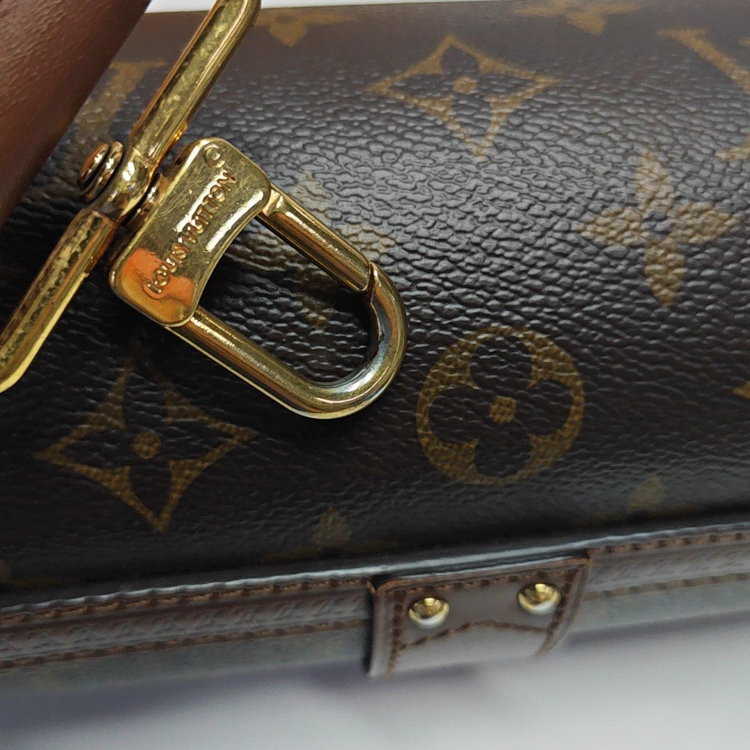 PAPILLON 19 Monogram Coated Canvas Brown