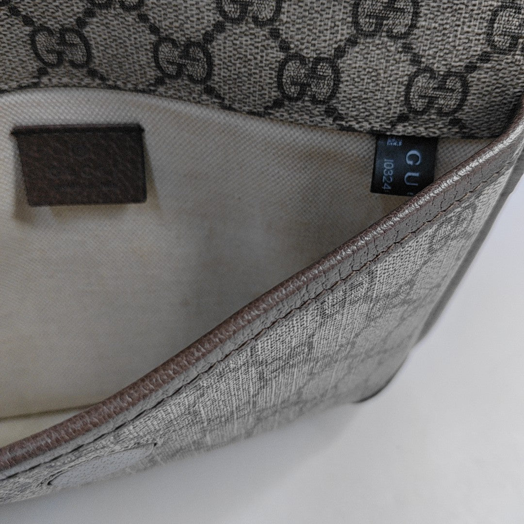 Neo Vintage Monogram Coated Canvas Beige