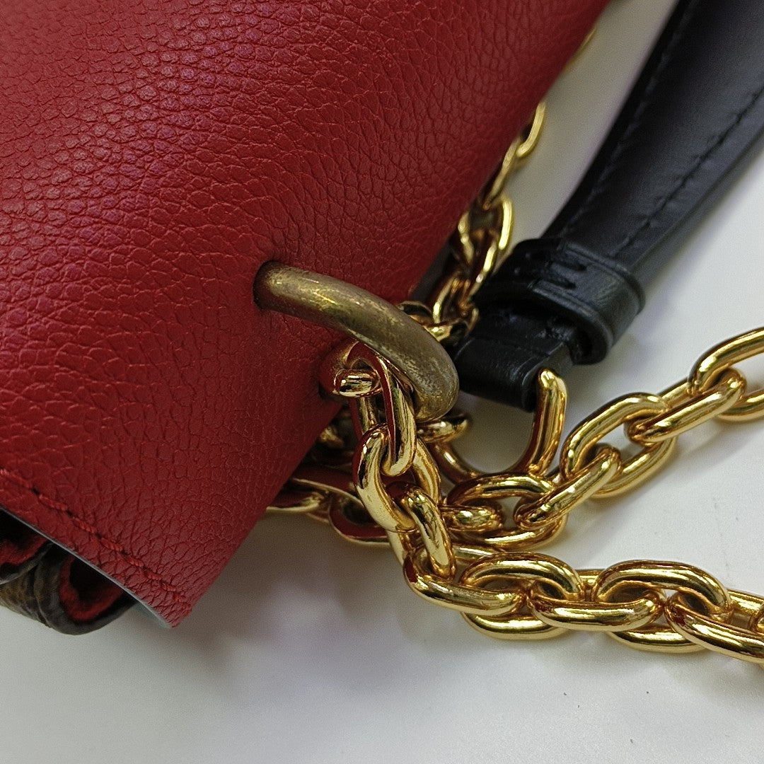 SAINT PLACIDE Monogram Coated Canvas Brown