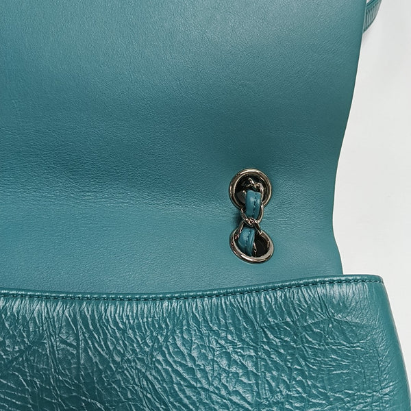 Quilted Calfskin Blue