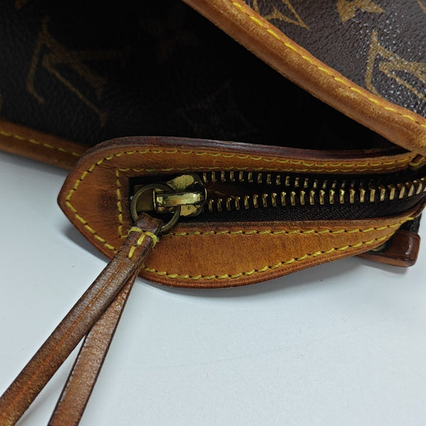 POPINCOURT Monogram Coated Canvas Brown