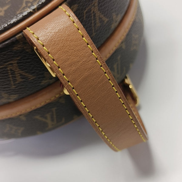 BOITE CHAPEAU PM Monogram Coated Canvas Brown