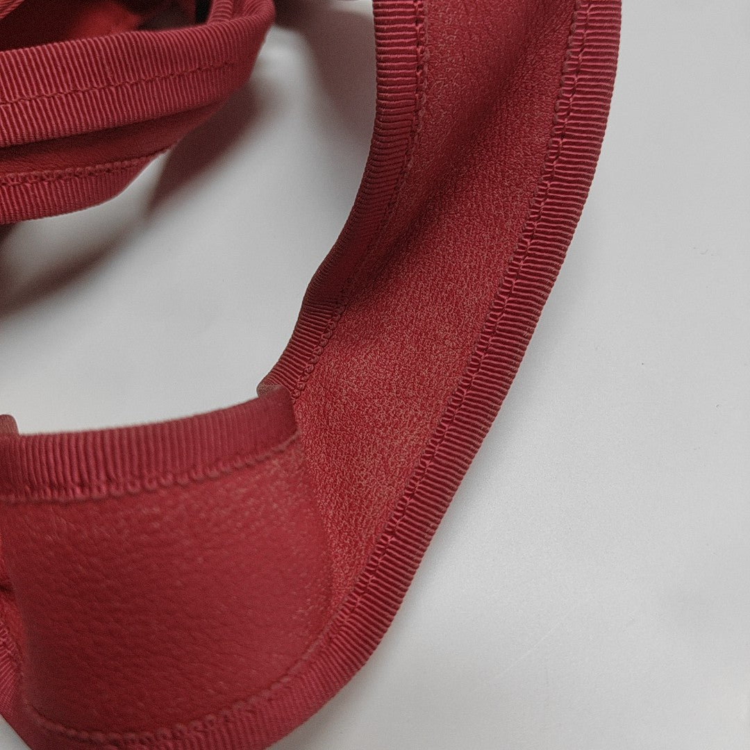 Nylon Top Handle Bag Pink