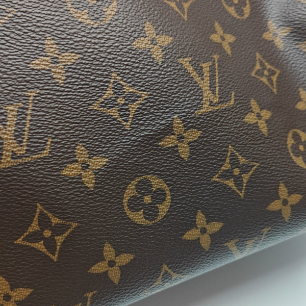 SPEEDY 25 Monogram Coated Canvas Brown