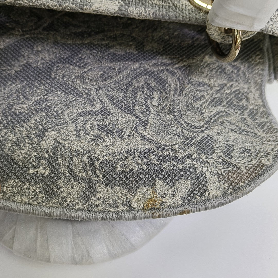 Lady D-Lite Medium Fabric Gray