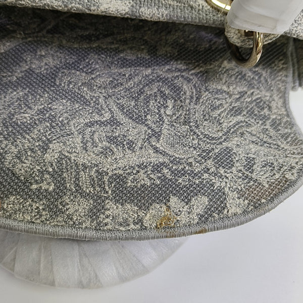 Lady D-Lite Medium Fabric Gray