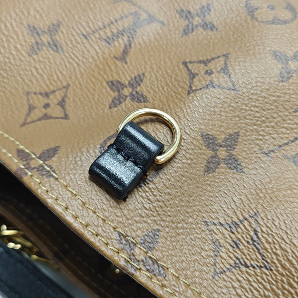 ATLANTIS PM Monogram Coated Canvas Brown