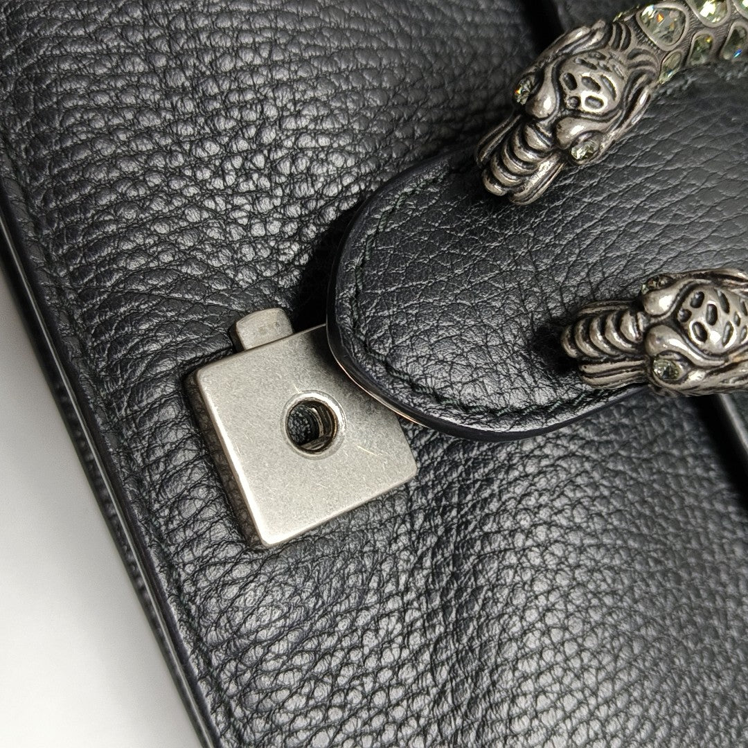Dionysus Small Calfskin Black